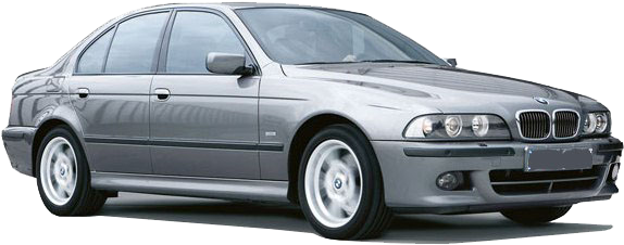 Bmw 5 Series - Bmw 5 Series E39 Png (581x247), Png Download
