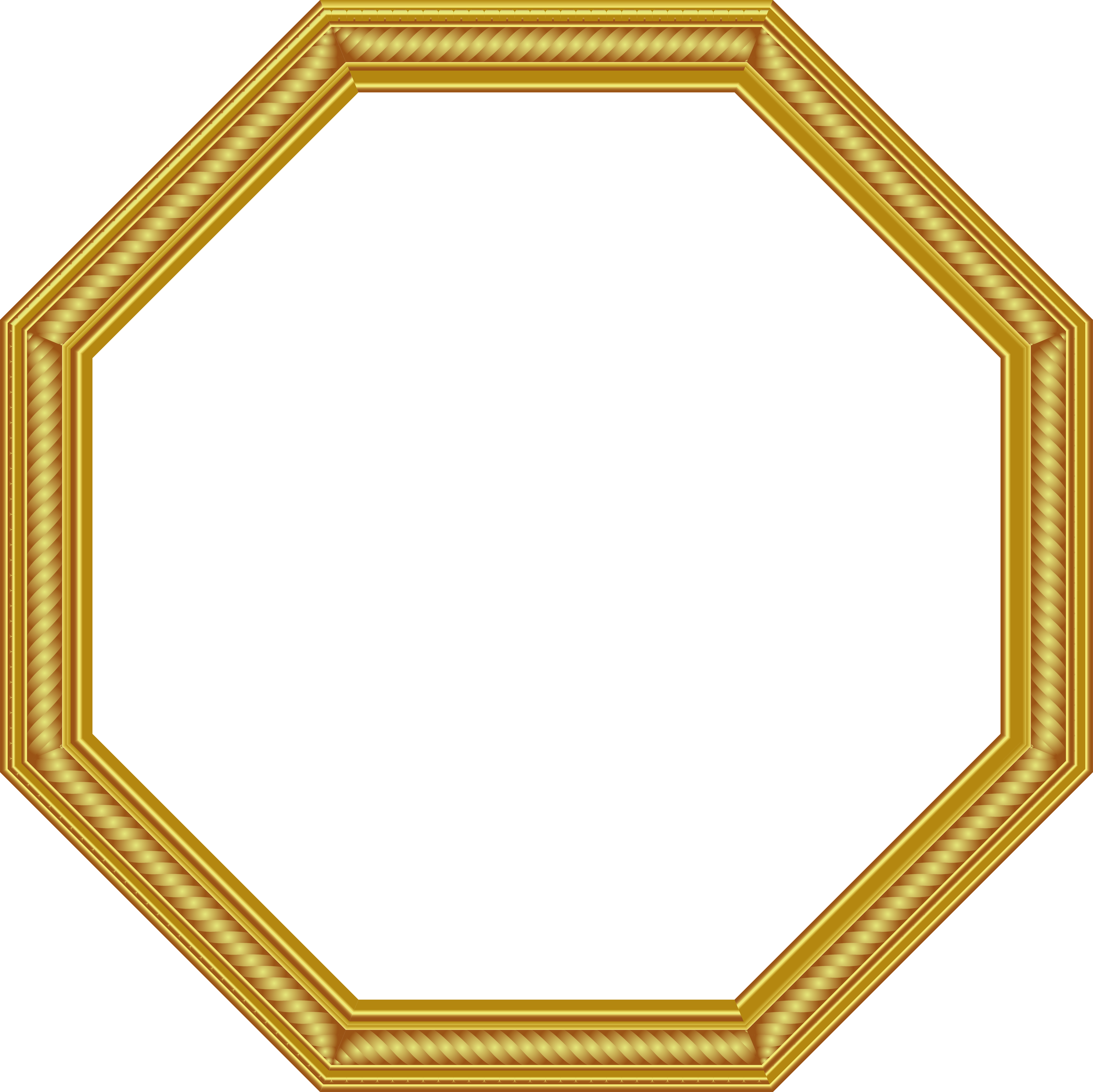 Transparent Gold Photo Frame Image Download - Tan (6000x5999), Png Download