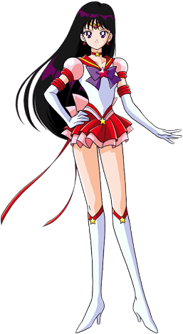 Eternal Sailor Mars - Sailor Moon Super Sailor Mars (474x655), Png Download