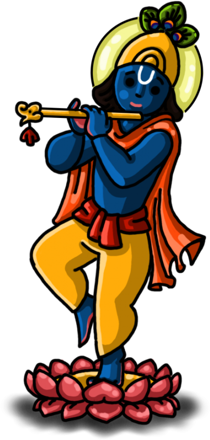 Download Amazing High-quality Latest Png Images Transparent - Gif Image Of Lord Krishna (548x1024), Png Download