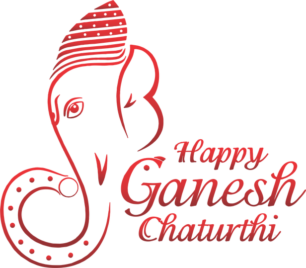 Ganesh Chaturthi Png Picture Happy Ganesh Chaturthi Text Full Size Png Download Seekpng