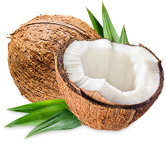 Vitasoy Unsweetened Ingredients Filtered - Coconut Png (400x300), Png Download