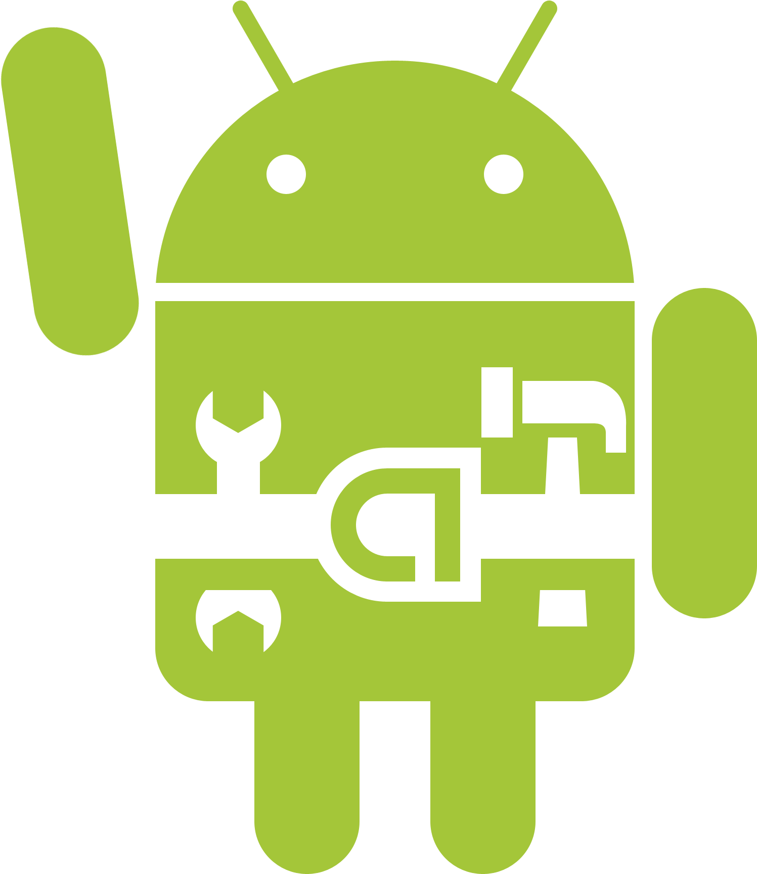 Android Png Photo - Android App Development Icon (1736x1729), Png Download