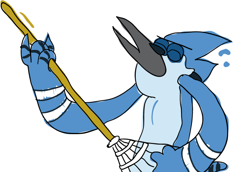 Cartoon Network - Mordecai Y Rigby (780x570), Png Download