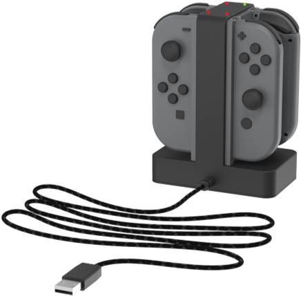 In Conjunction With The Nintendo Switch Announcement - Nintendo Switch Joy Con Charging Dock (570x493), Png Download