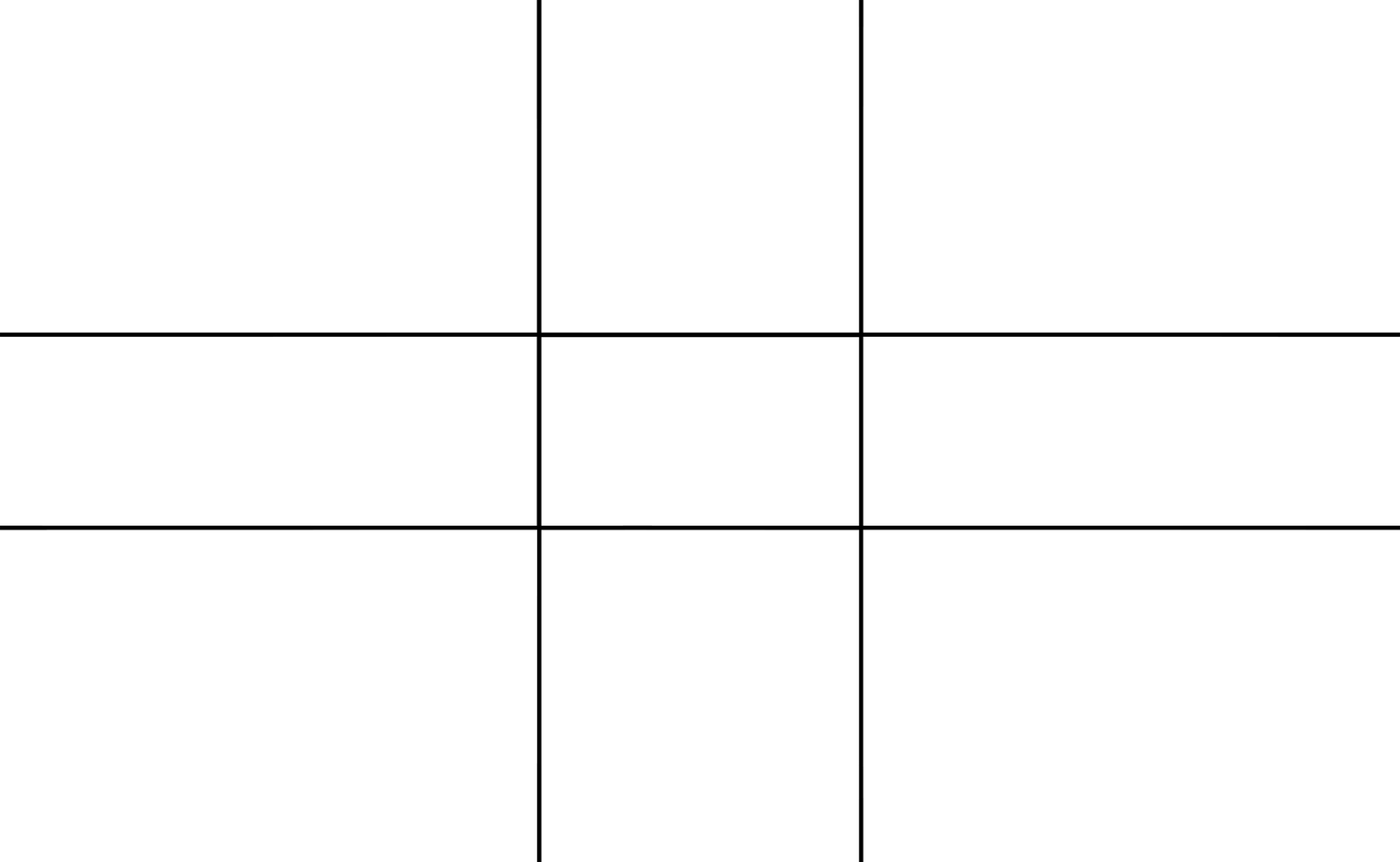 But With The Golden Ratio, You Split The Picture In - Tile (1600x985), Png Download