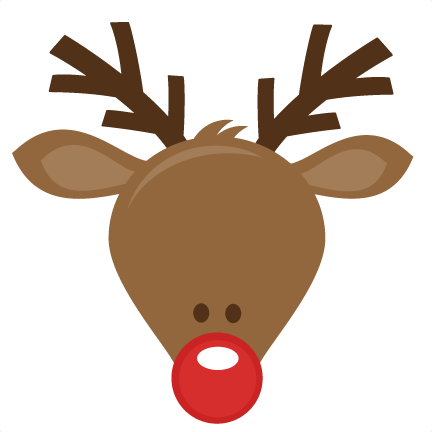 Reindeer Transparent Png - Rudolph The Red Nosed Reindeer Head (432x432), Png Download