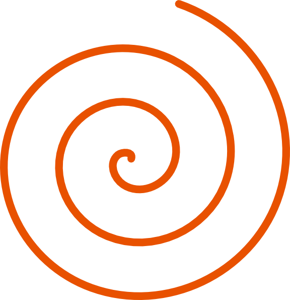 Spiral Bhp Clip Art At Clipart Library - Spiral Outline (576x595), Png Download