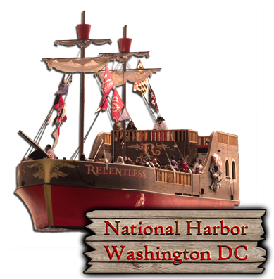 Ahoy Mateys Climb Aboard For An Adventure You Won't - Pirate Ship Name Location (400x400), Png Download