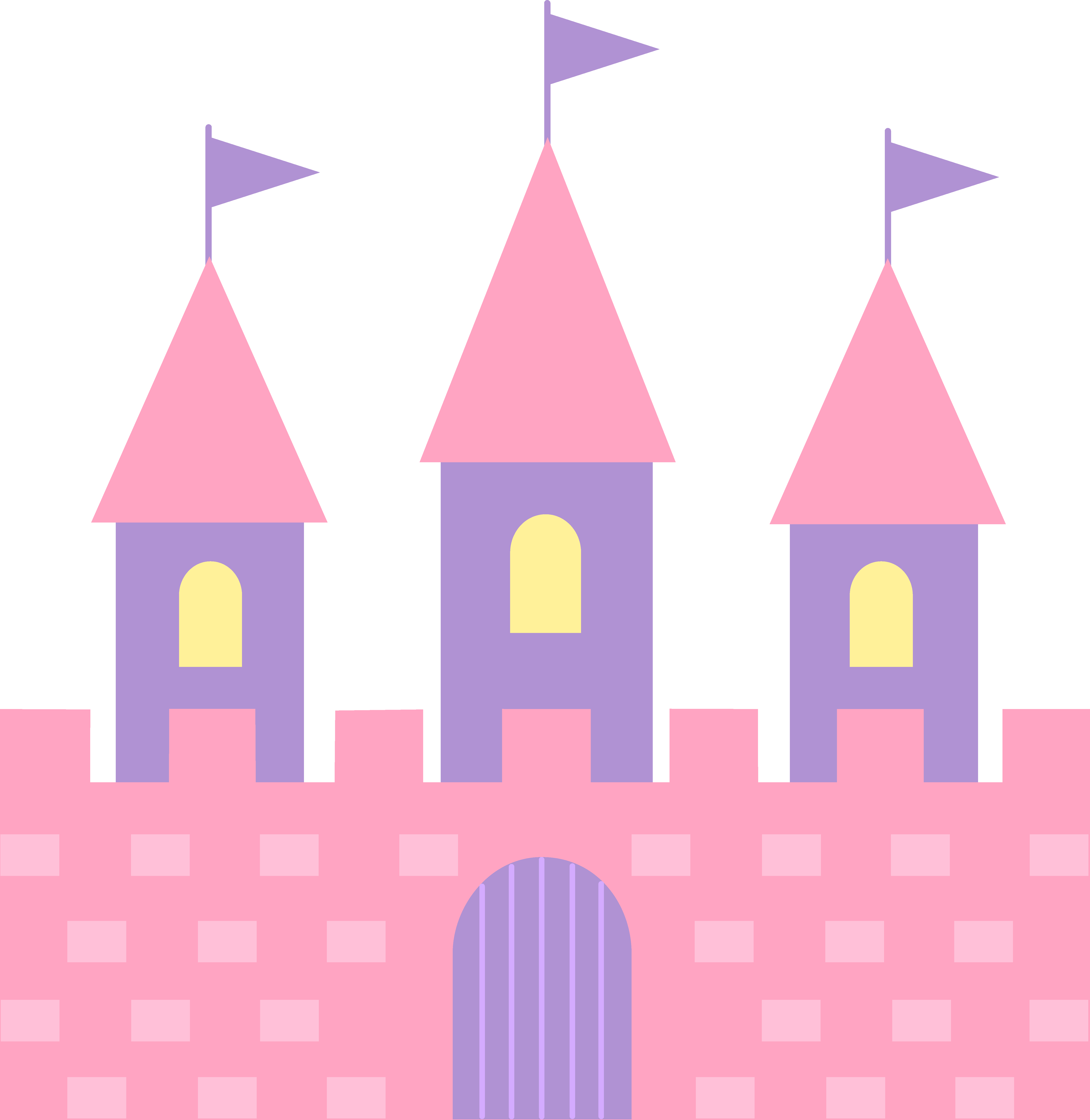 Disney Castle Princess Castle Clipart Clipartfest - Princess Castle Vector Png (5716x5873), Png Download