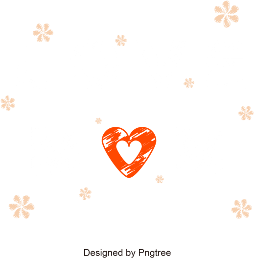 Mother's Day Simple Background Design, Happy Mother's - Love Runs Out Png (640x640), Png Download