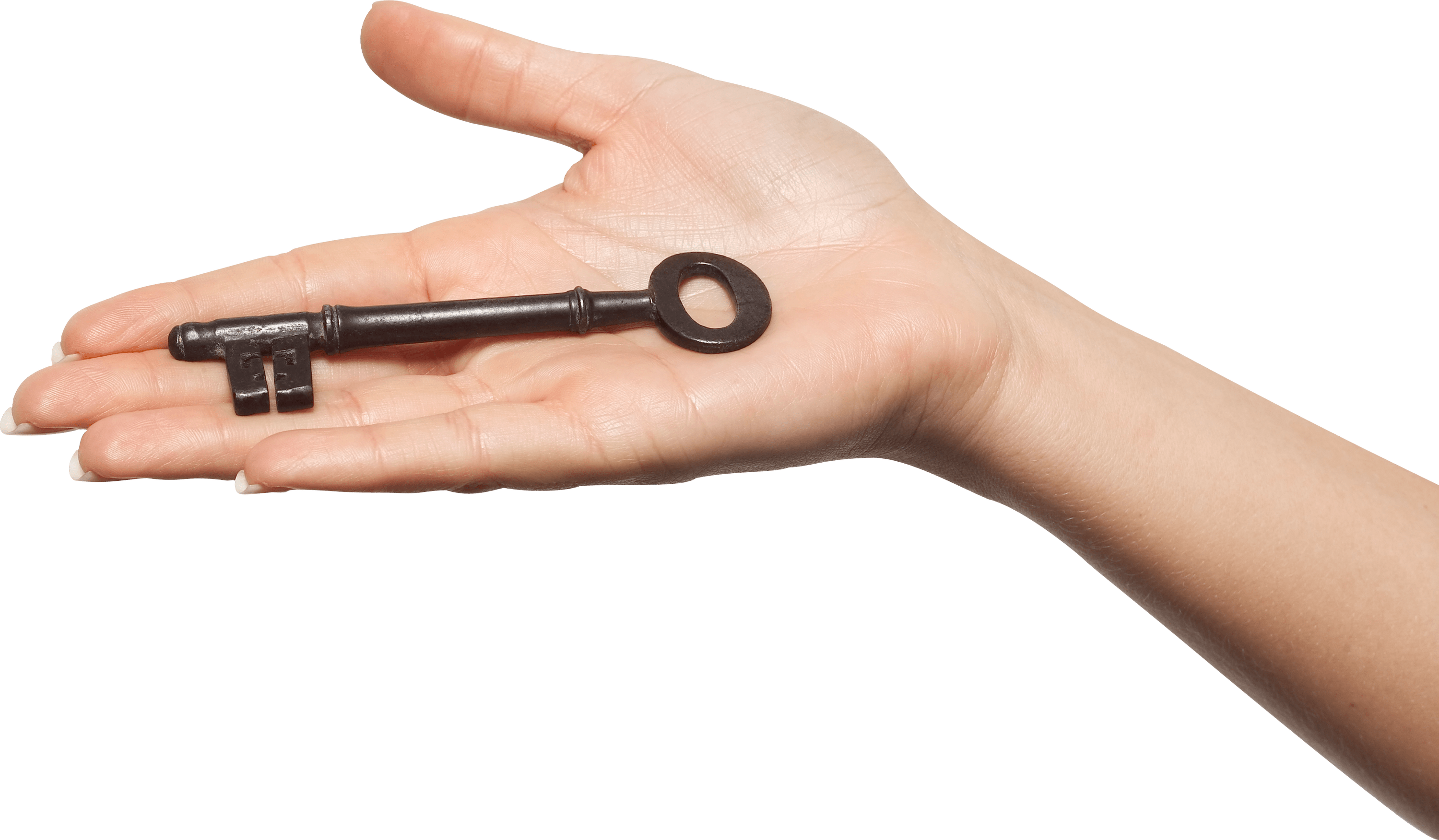 Download - Key In Hand Png (3000x1752), Png Download