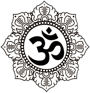 Download - Simbolo De Hare Krishna (360x373), Png Download