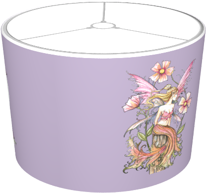 Molly Harrison Fairy Lampshade - Blog (674x516), Png Download