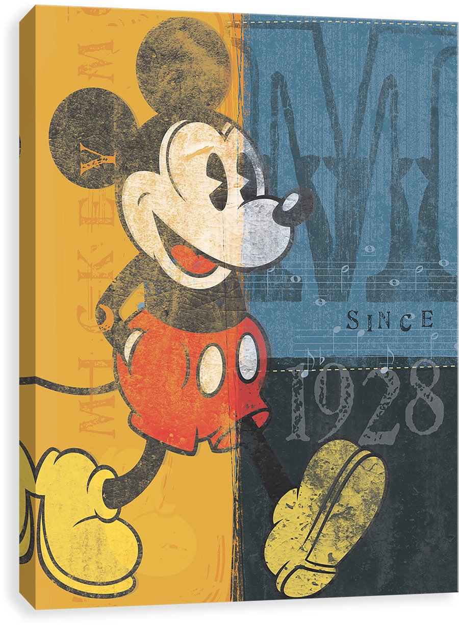 Mickey Mouse Since - Leap Year Disney Mickey Mouse 2012 16 Month Wall Calendar (1280x1280), Png Download