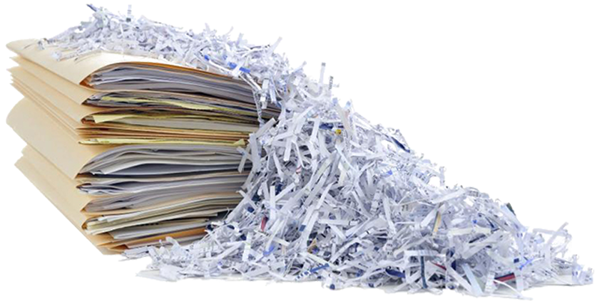 Contact Us To Add Paper Shredding Service To Your Medical - Purging Files (836x547), Png Download