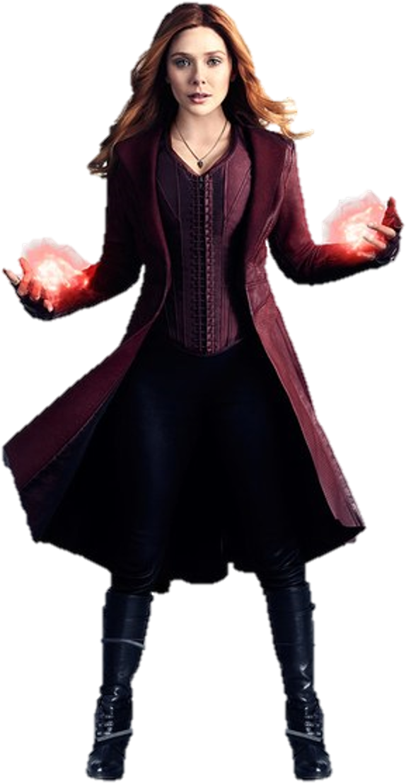Infinity War Scarlet Witch - Avengers Infinity War Wanda (646x1125), Png Download
