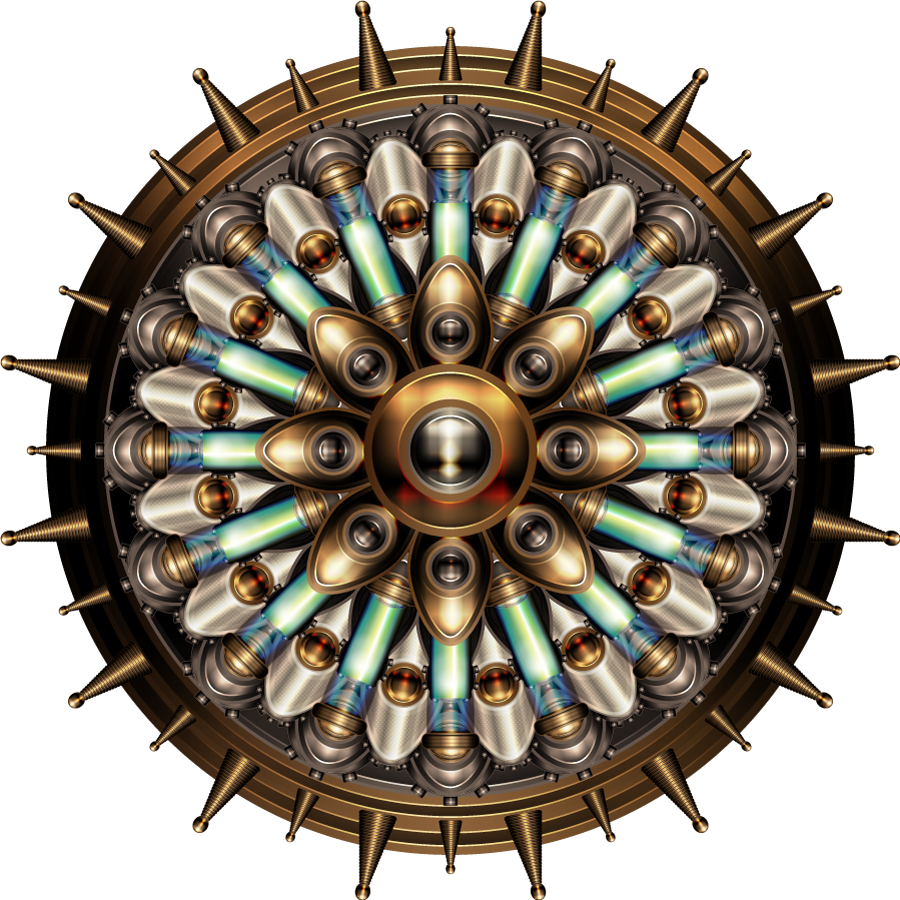 Steampunk Gear Png Transparent Image - Steampunk Png Transparent (900x900), Png Download