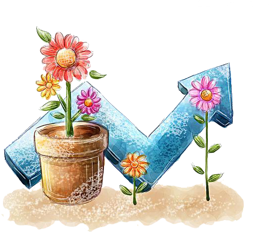 Svg Black And White Download Bonsai Drawing Watercolor - Flowerpot (600x538), Png Download