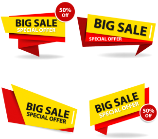 Sale Banner Png Images - Offer Sale Png (360x360), Png Download