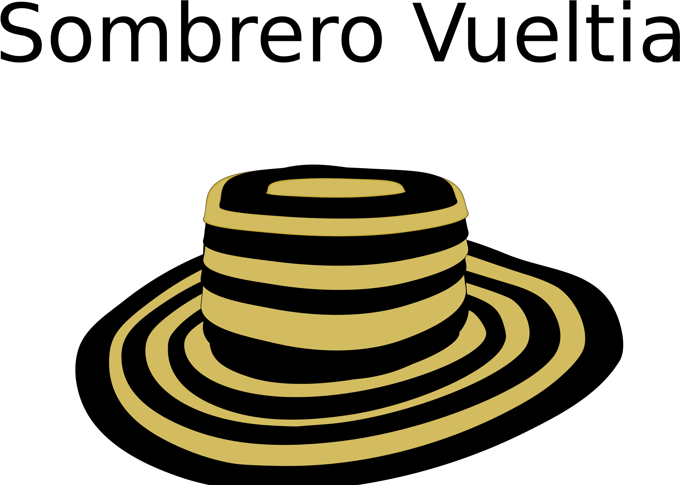 This Free Icons Png Design Of Sombrero Vueltiao (2400x1770), Png Download