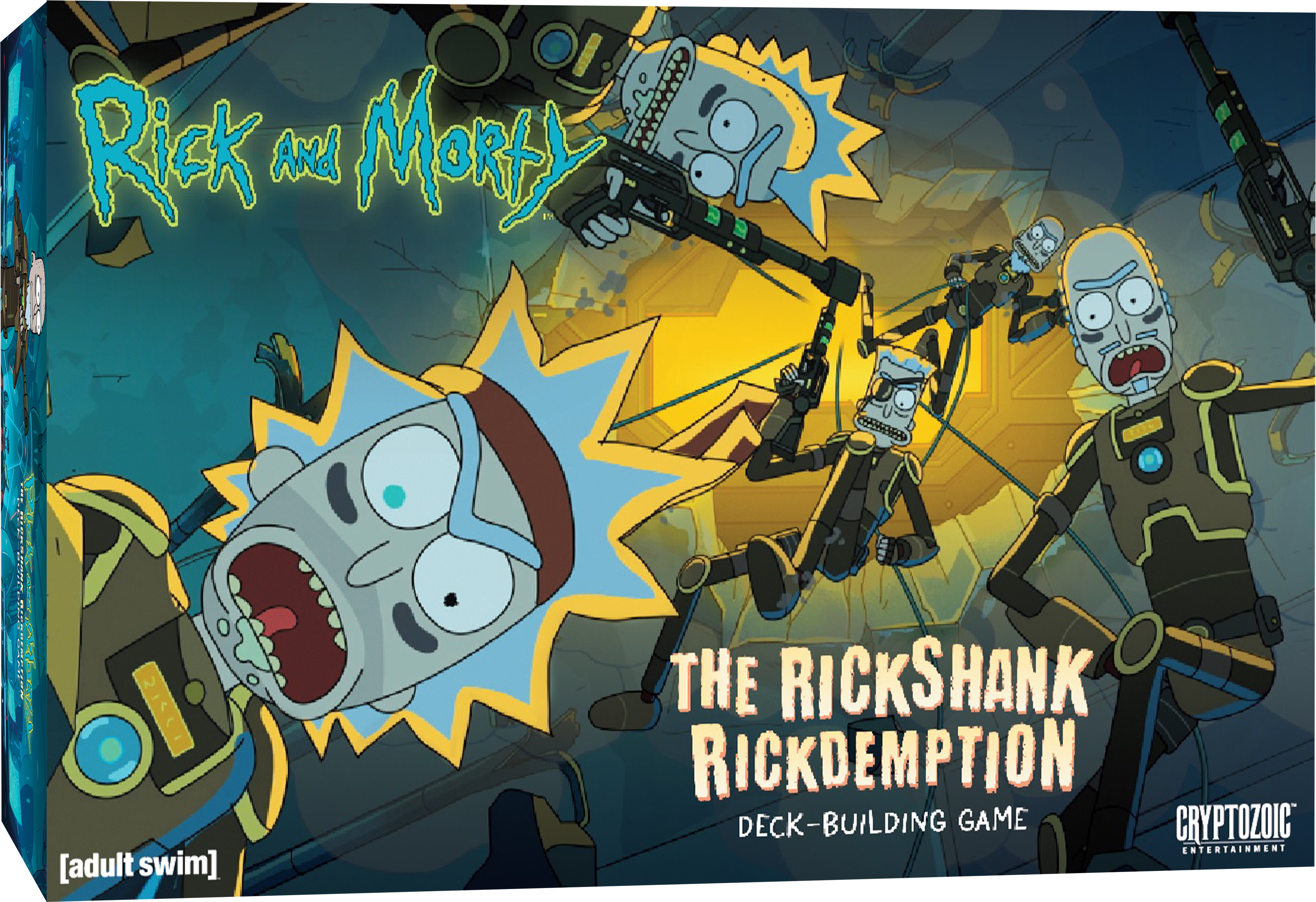 Rick & Morty - Rick And Morty Board Games (4907x3049), Png Download