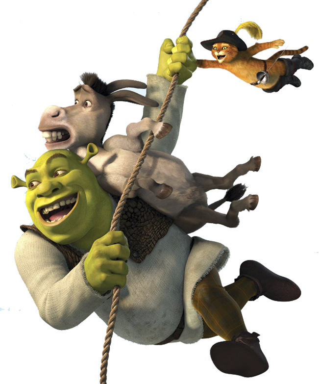 Shrek Transparent Background - Transparent Background Shrek Png (651x783), Png Download