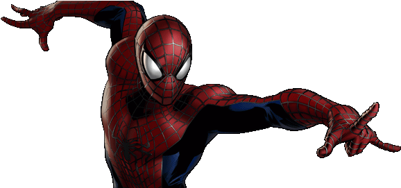 Spider-man Dialogue 4 - Avengers Alliance Amazing Spider Man (587x270), Png Download