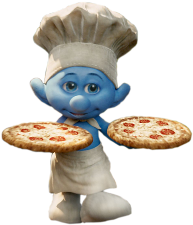 Share This Image - Cool Smurfs Png (431x500), Png Download