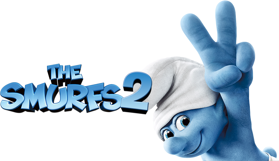 The Smurfs 2 Logo Png Image - Smurfs 2 Movie Novelization (1000x562), Png Download