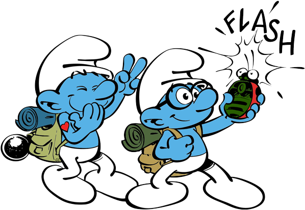 The Lost Village Clip Art - Smurfs The Lost Village Clips (605x420), Png Download