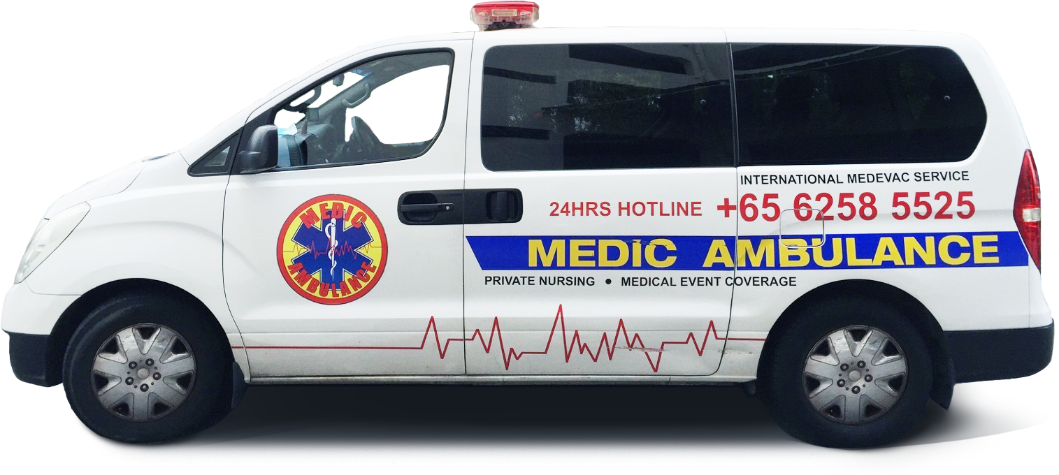 Ambulance - Ambulance Sg (1515x680), Png Download