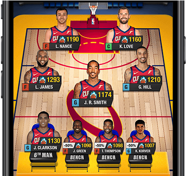 Create The Cleveland Cavaliers Roster - Nba (500x360), Png Download
