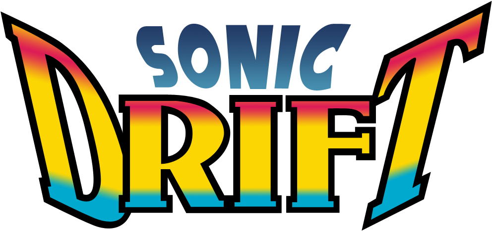 Sonic 2 Logo Png - Sonic Drift Logo (1024x480), Png Download