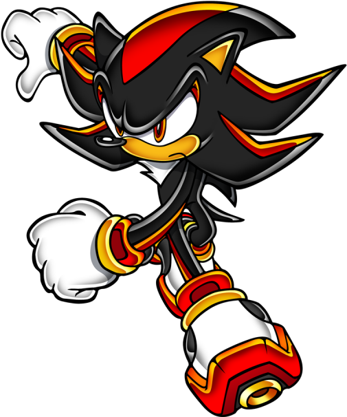 Shadow The Hedgehog (520x640), Png Download