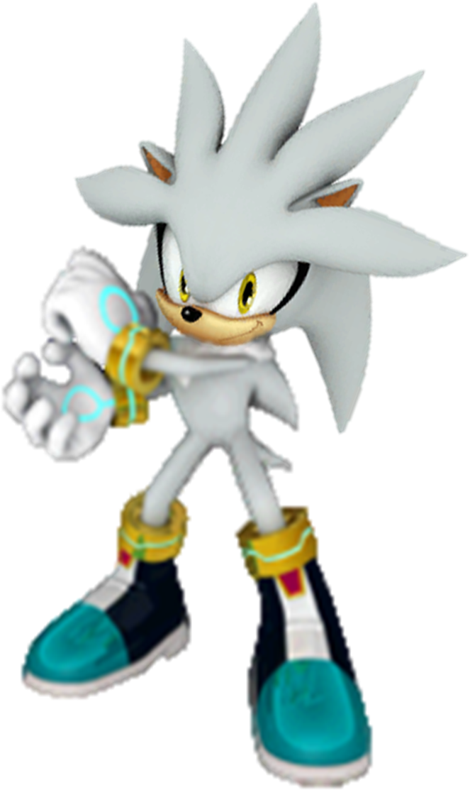 Silver The Hedgehog Images Silver The Hedgehog Renders - Silver The Hedgehog Smile (808x1227), Png Download