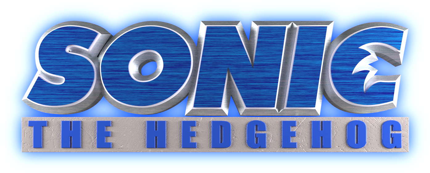 Soniclogoblue - Thumb - - Portable Network Graphics (1402x608), Png Download