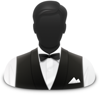 Bartender Simple Png - Bartender Icon Transparent (580x388), Png Download