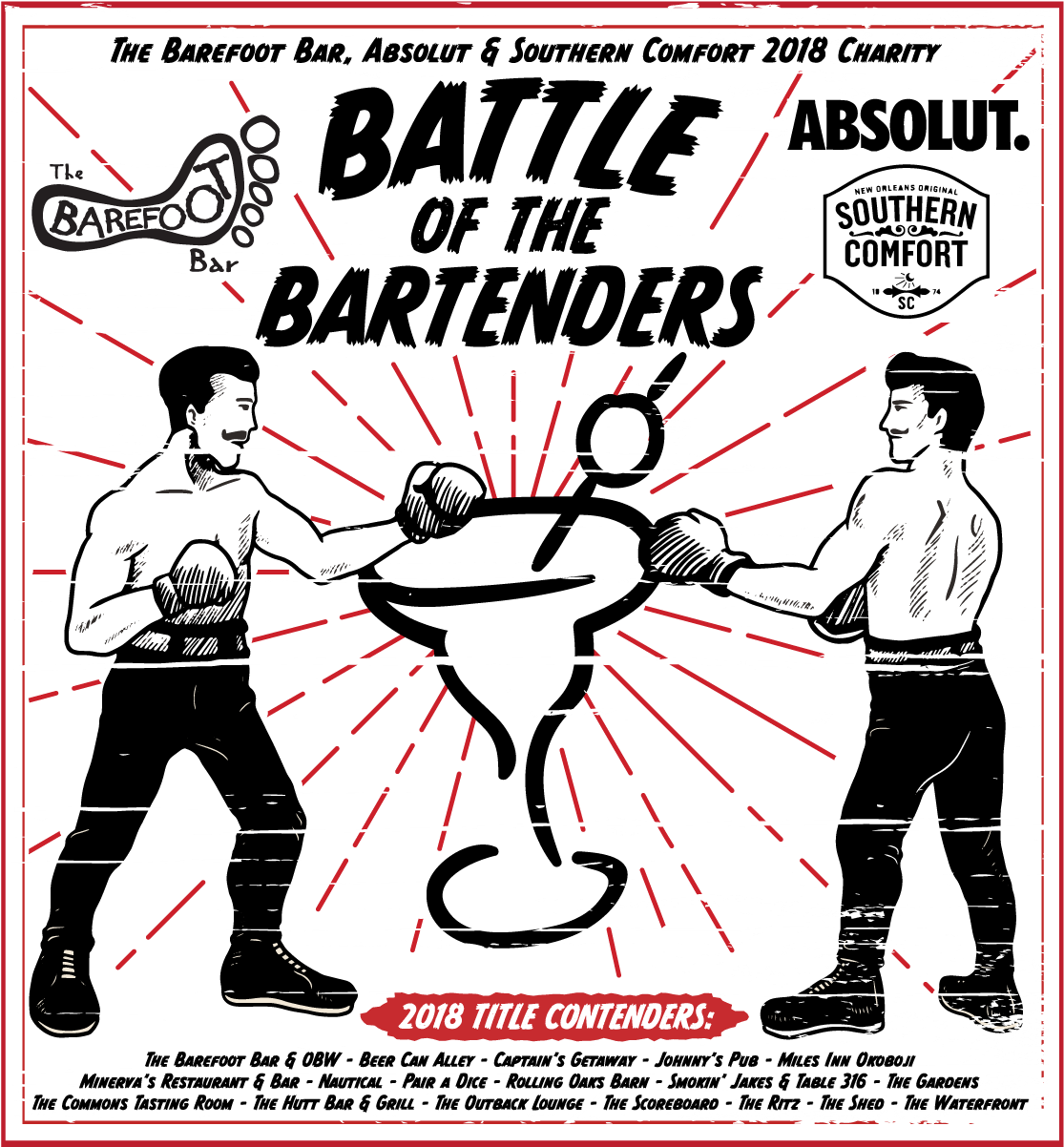 Battle Of The Bartenders - Poster (1146x1220), Png Download