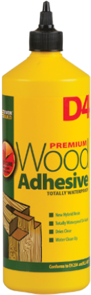 Everbuild - D4 Wood Adhesive 1ltr (500x500), Png Download