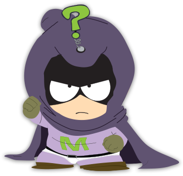 Views - South Park The Fractured But Whole Mysterion (400x400), Png Download
