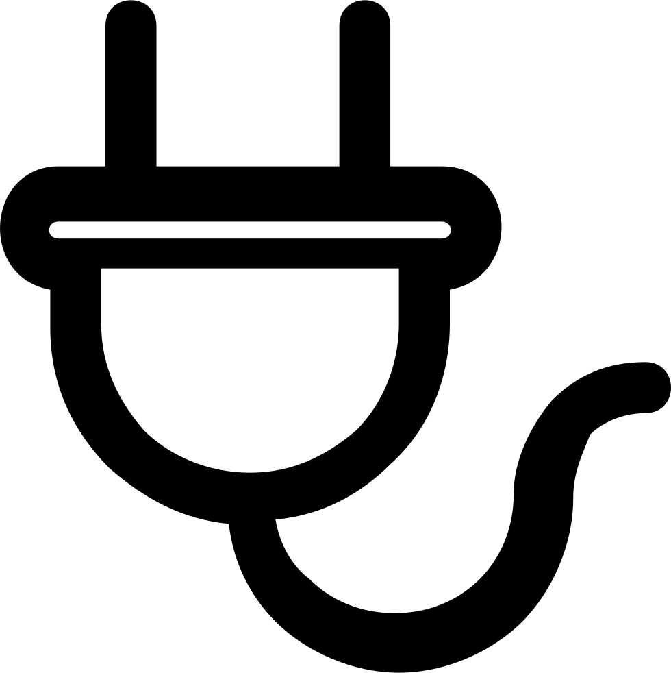 Plug Comments - Plug Icon Png (980x982), Png Download