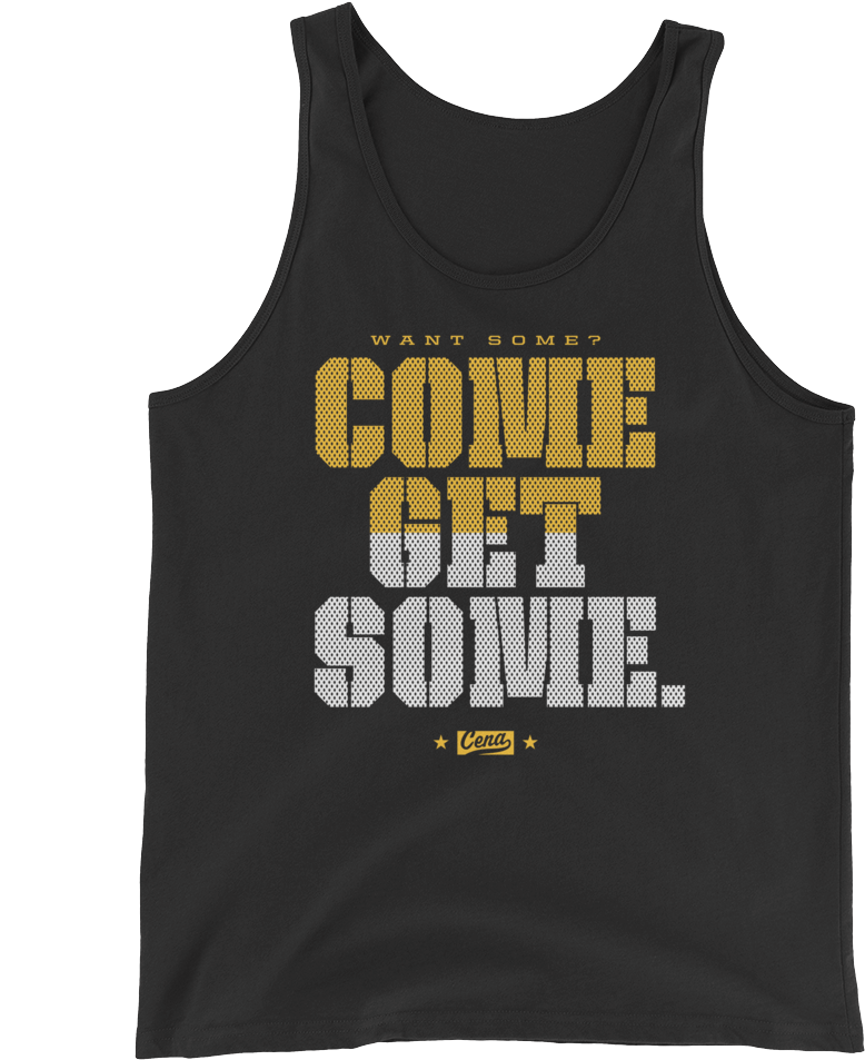 John Cena "come Get Some" Unisex Tank Top - Dean Ambrose Return To Society Logo (1000x1000), Png Download