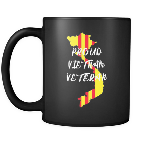 Proud Vietnam Veteran With South Vietnam Flag On Vietnam - Happiness Quotes In Mugs (480x480), Png Download