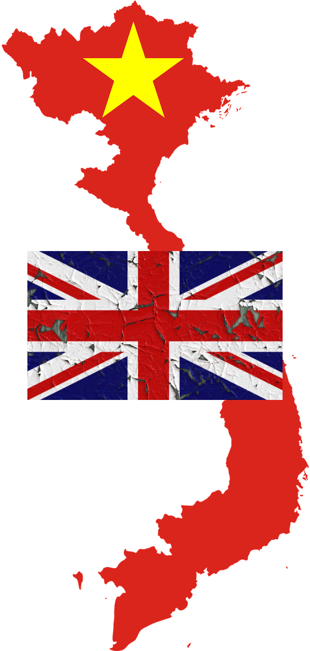 Here Are Some Common Mistakes Made By Vietnamese, Based - Vietnam Flag Map (640x1280), Png Download