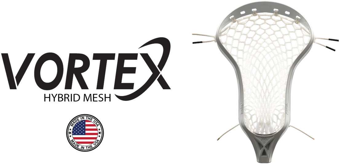 Ecd Lacrosse Vortex Complete Mesh Kit - Semi Hard Vortex (1153x572), Png Download
