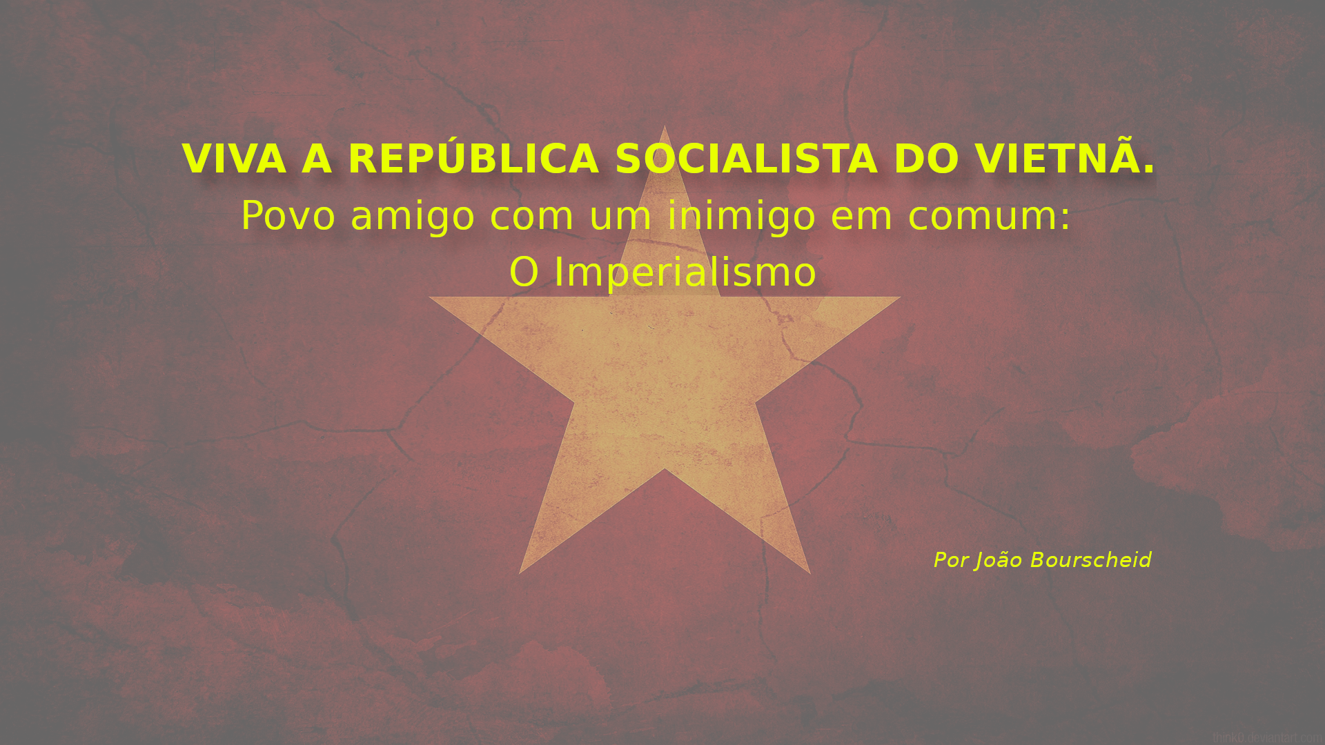 Vietnam Flag Wallpaper - Poster (1920x1080), Png Download