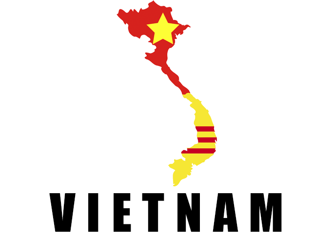 Vietnam Flag - Vietnam War North South (683x494), Png Download