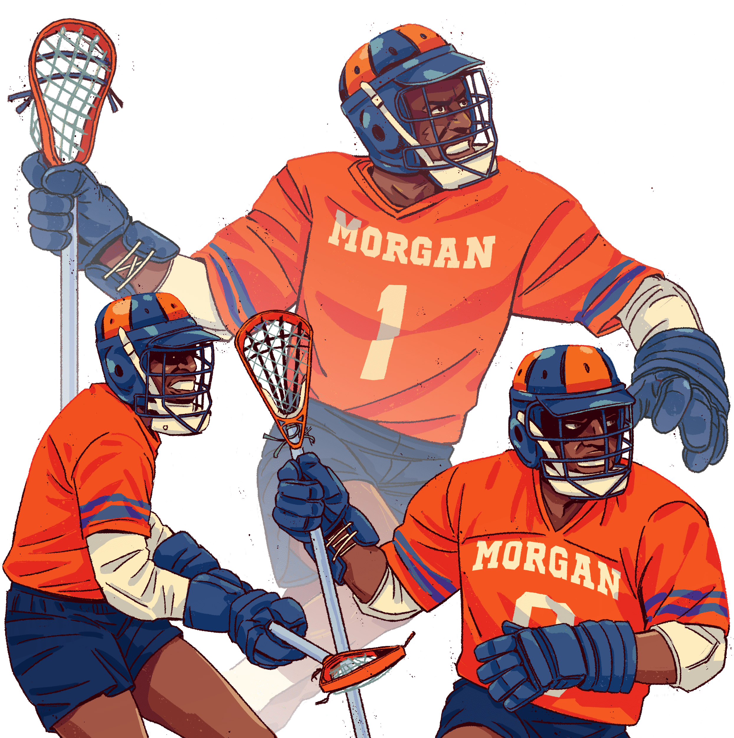 Lacrosse Powerhouse Washington And Lee Welcomed Up - Morgan State Lacrosse (2500x2500), Png Download