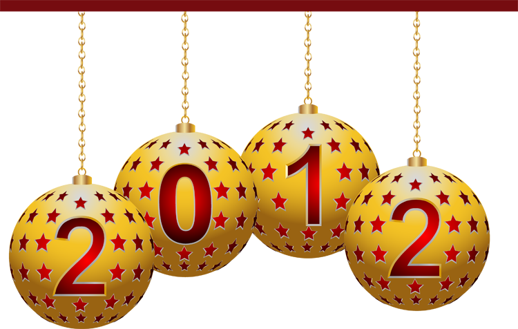 2012-balls - Christmas Day (750x476), Png Download